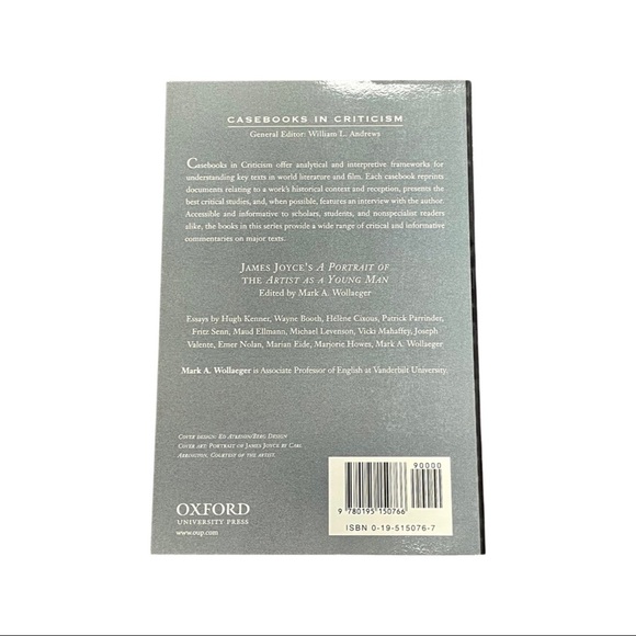 James Joyce's A Portrait of the Artist As a Young Man: A Casebook 1st Edition - Picture 2 of 2